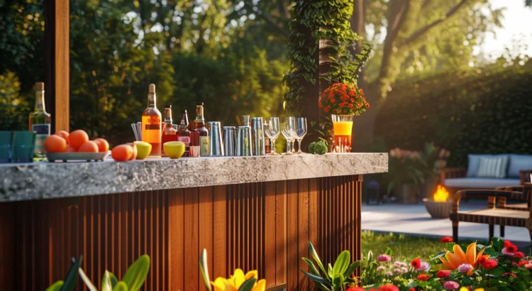 aménager bar à cocktails