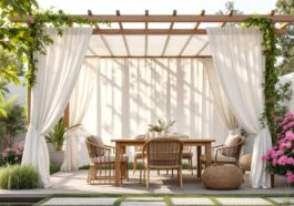 découvrez comment une toile pergola étanche transforme votre jardin en un espace décoratif et convivial, alliant esthétisme et protection contre les intempéries pour une ambiance unique.