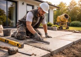 découvrez nos conseils pour trouver un artisan terrasse béton compétent et obtenir le meilleur prix pour vos travaux de construction ou rénovation de terrasse.