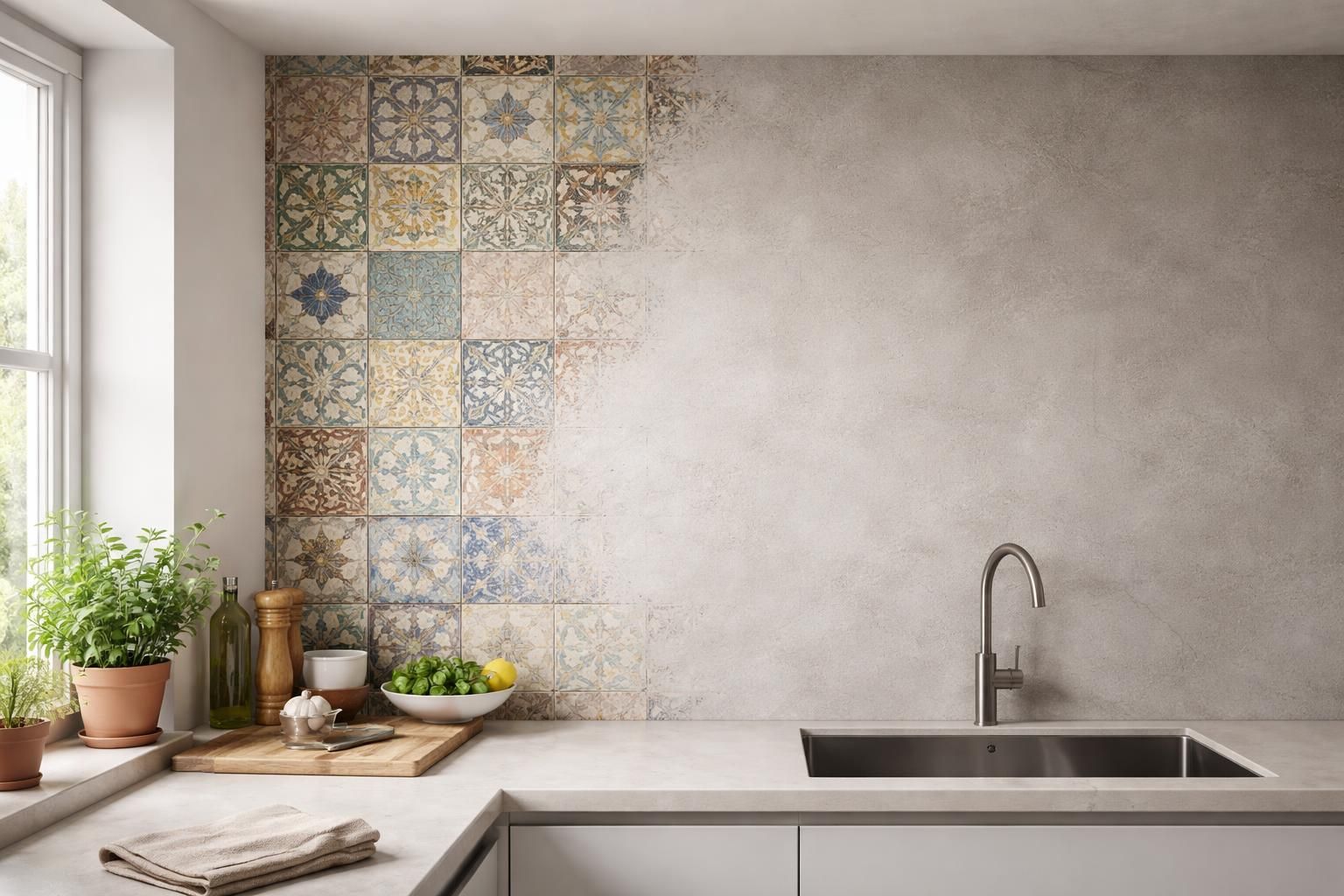 découvrez comment recouvrir facilement vos vieux carreaux muraux en faïence avec du béton ciré pour un rendu moderne et durable. guide pratique étape par étape.