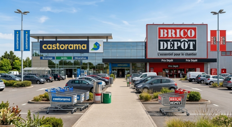 Castorama et Brico Dépôt