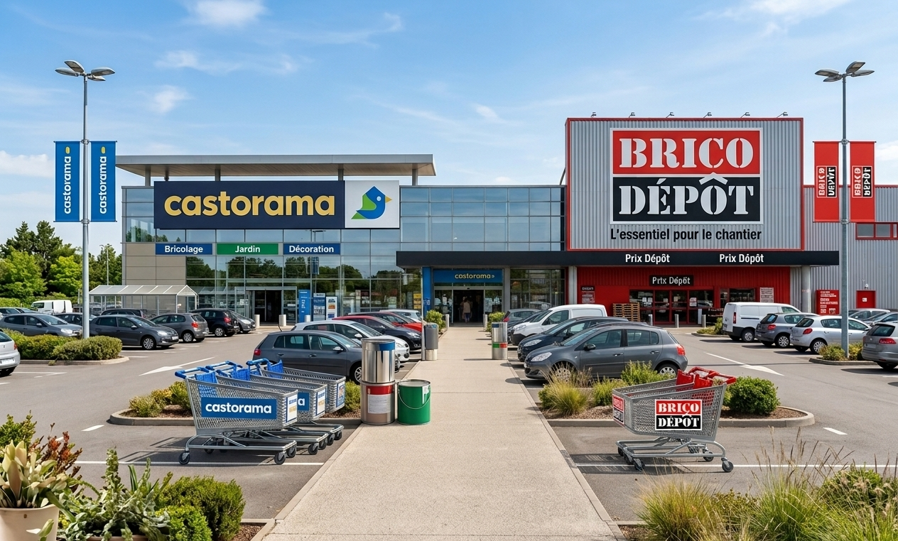 Castorama et Brico Dépôt