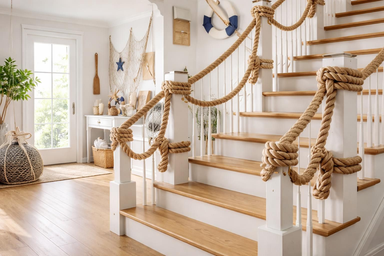 découvrez comment installer une rampe d'escalier en corde pour apporter un style marin authentique à votre intérieur. guide pratique et conseils déco faciles à suivre.