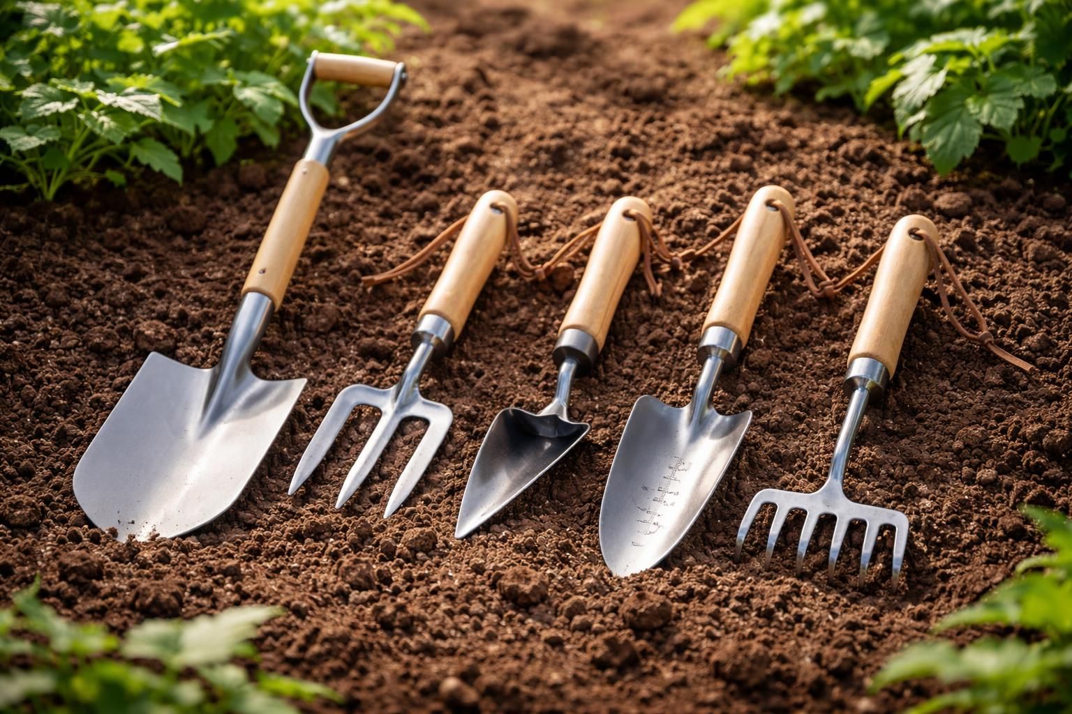 découvrez les 5 outils manuels essentiels pour entretenir votre potager avec efficacité et réaliser un jardin parfait toute l'année.