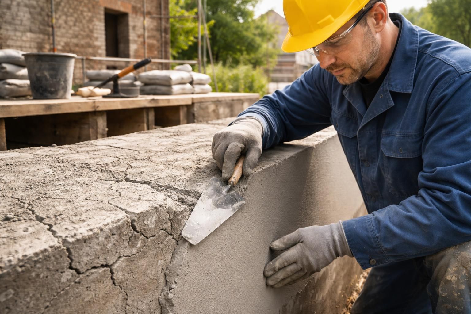 découvrez comment utiliser un mortier de rénovation pour restaurer et redonner vie à vos vieux bétons, en assurant durabilité et esthétique à vos surfaces endommagées.