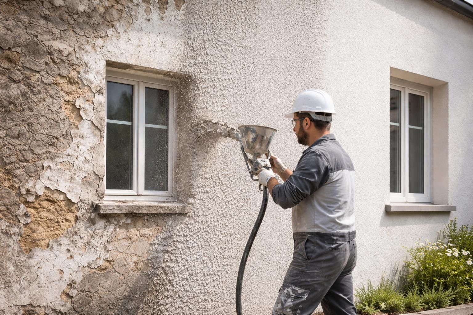 découvrez les étapes essentielles du crépi projeté extérieur pour transformer votre façade et lui redonner un aspect neuf et durable.