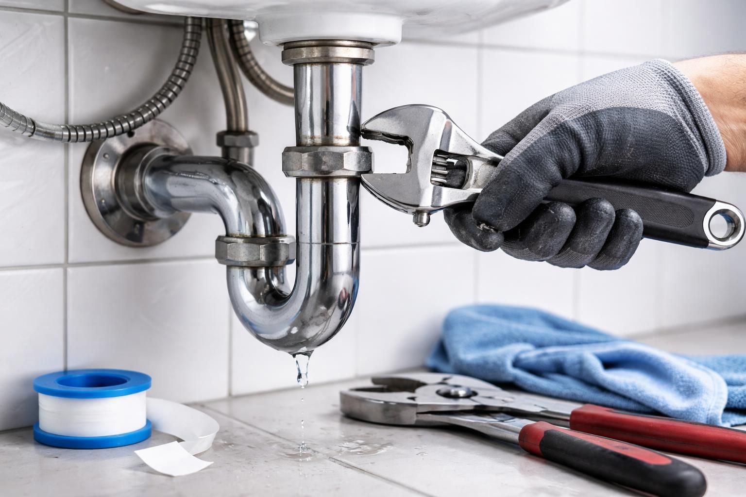 découvrez nos conseils pratiques pour réparer rapidement une fuite sur un tuyau de salle de bain et éviter les dégâts des eaux.