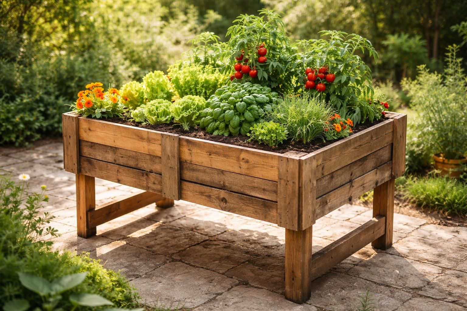 découvrez comment créer un potager en palette sur pied pour cultiver facilement vos légumes et herbes aromatiques à hauteur d'homme, pratique et écologique.