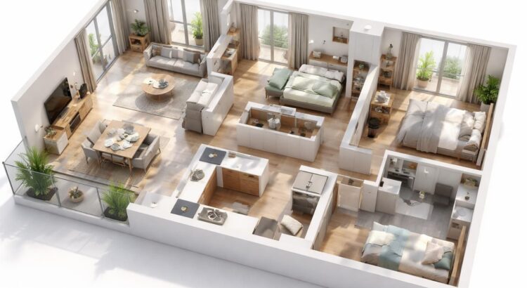 découvrez la définition d'un appartement t4 et le nombre minimum de pièces requis pour cette classification.