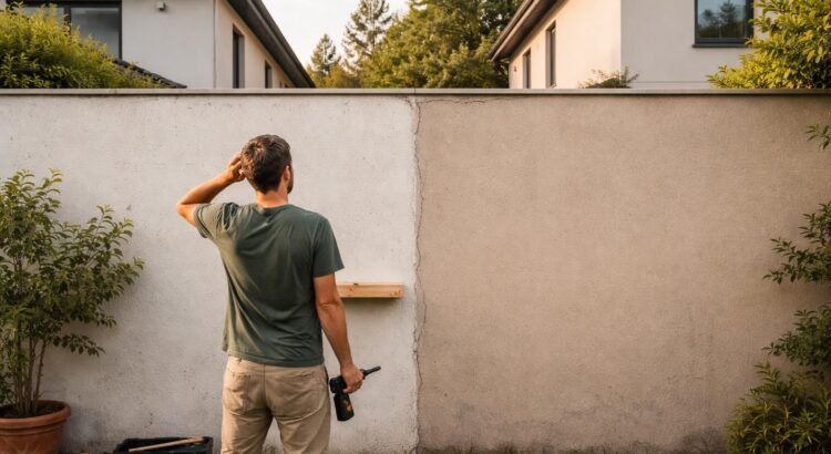 découvrez les règles et conditions pour fixer des objets sur le mur mitoyen de votre voisin sans causer de litige.
