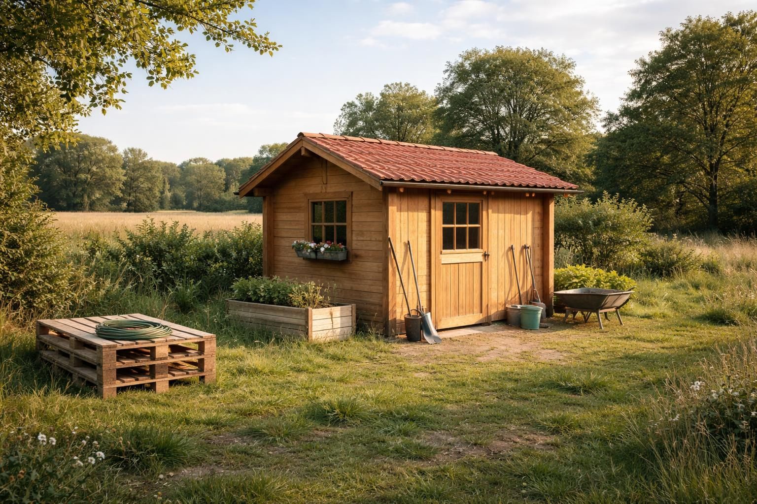 découvrez ce que vous êtes autorisé à construire sur un terrain non constructible, y compris les règles concernant les abris de jardin, pour respecter la législation en vigueur.