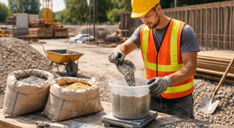 découvrez tout ce que vous devez savoir sur le dosage du béton prêt à l'emploi avec mélange sable et gravier pour des constructions solides et durables.
