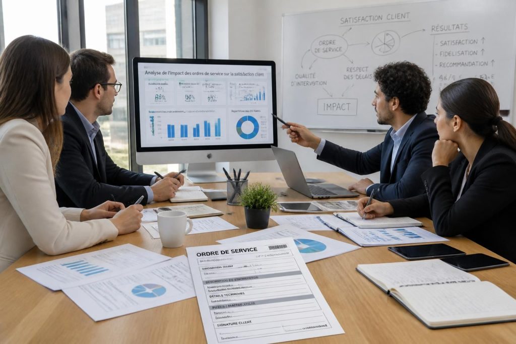 découvrez comment analyser l'impact d'un ordre de service sur la satisfaction client pour améliorer la qualité de vos prestations et renforcer la fidélité de vos clients.