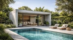 découvrez comment un pool house moderne en béton peut transformer votre jardin en un espace élégant, durable et fonctionnel, parfait pour se détendre et recevoir.
