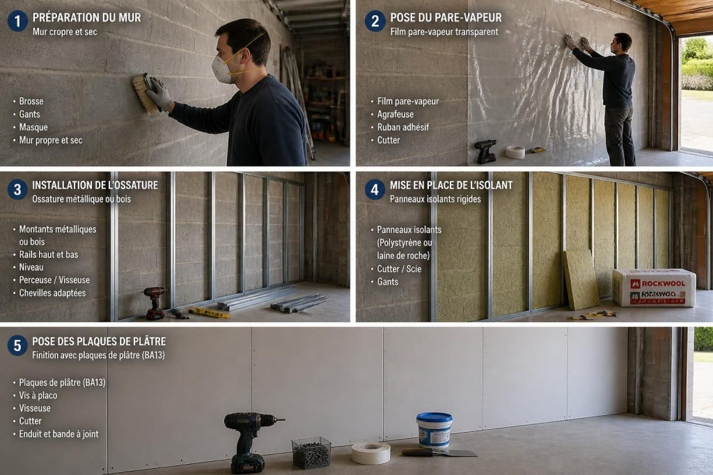découvrez les étapes clés pour réussir l'isolation de votre garage en mur parpaing, améliorer le confort thermique et réduire vos dépenses énergétiques.