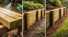 découvrez comment prolonger la durée de vie de votre mur de soutènement en bois grâce à des traitements préventifs efficaces et adaptés.